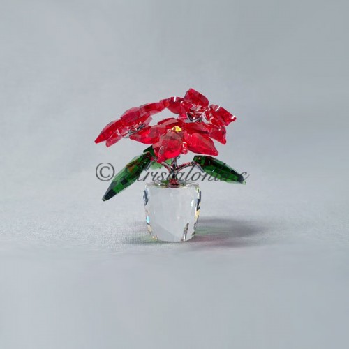 Swarovski Kristal | Kerst | Vrolijk Kerstfeest | Kerstster in pot - Poinsettia | 5538626